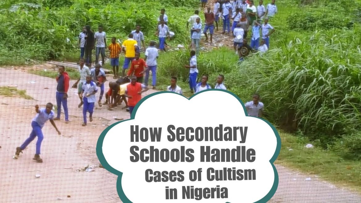 The School Organise Awareness Programs for Students, How Secondary Schools Handle Cases of Cultism Among Students