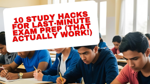 10 Study Hacks for Last-Minute Exam Prep (That Actually Work!)